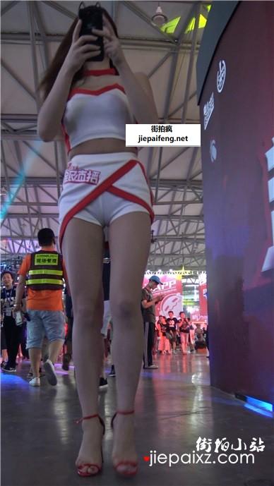 4k-CJ现场拍摄红高跟性感饱满月牙showgirl