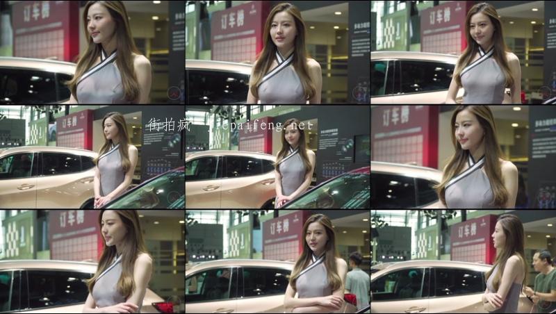  [4K]2018深圳國際車展 레이싱모델 Racing Model showgirl 謳歌車模01 Shenzhen auto show 선전 모터쇼 深圳モーターショー  