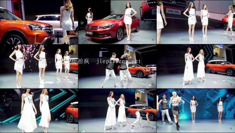  4K 2018廣州車展 레이싱모델 Racing Model 啓辰車模02 auto show 모터쇼 モーターショー  