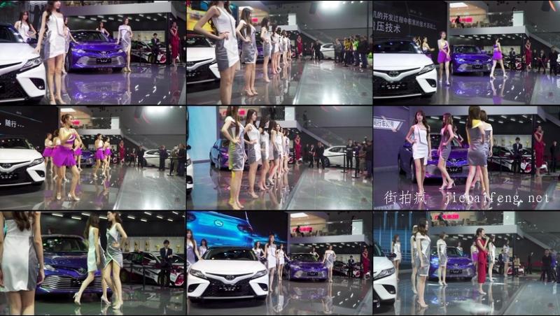 2018廣州國際車展 레이싱모델 Racing Model 廣汽TOYOTA車模03 auto show  