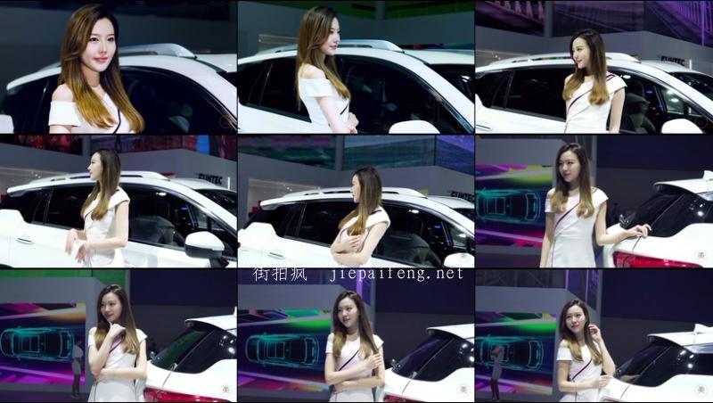  4K 2018廣州車展 레이싱모델 Racing Model HONDA車模02 GuangZhou auto show  