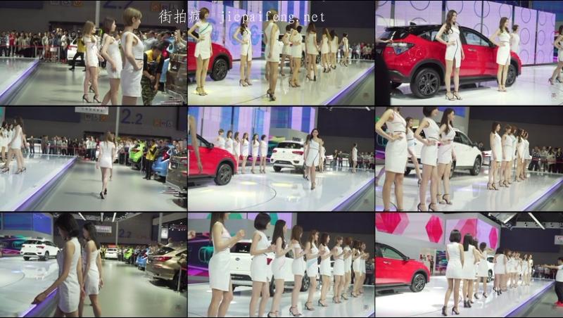  4K 2018廣州國際車展 레이싱모델 Racing Model HONDA SHOW TIME V1 GuangZhou auto show  