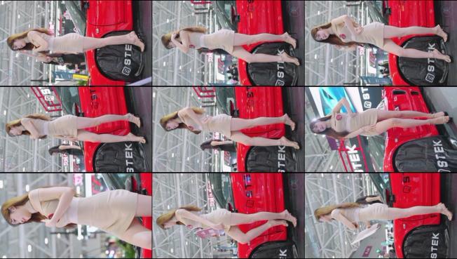 4K 2025深圳改裝車展 網紅車模 #克罗拉 Auto Salon オートサロン Sexy Chinese Model #미니스커트 #beautyleg 54 #美人 