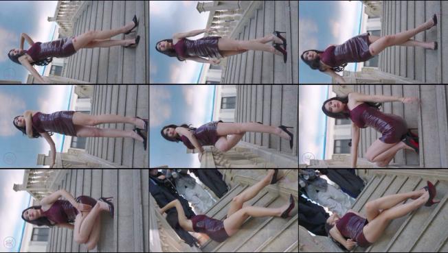 4K 2025蘇州GTShow改裝車展 網紅車模 #叶濛雨 Auto Salon オートサロン Sexy Chinese Model #미니스커트 #beautyleg 14 #美人