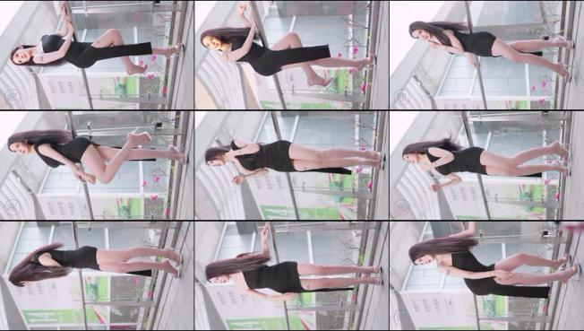 4K 2025深圳改裝車展 網紅車模 #妍熙 Auto Salon オートサロン Sexy Chinese Model #미니스커트 #beautyleg 60 #美人 
